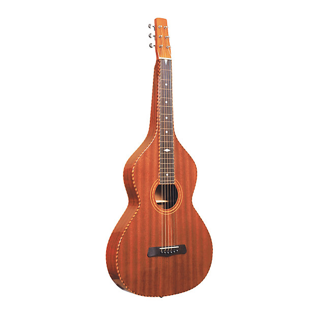 Gold Tone LM-Weissenborn Laminate Mahogany Hawaiian Style Acoustic Slide Guitar Natural image 1