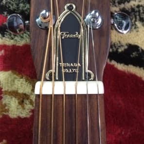Terada FW-910 Acoustic Guitar With OHSC image 4