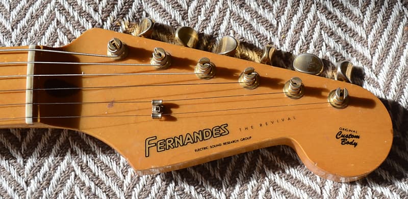 Fernandes The Revival Stratocaster Electric Guitar - Made in
