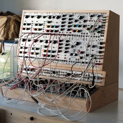 Buchla Music Easel Modern Case, Embio Module, Blank Panel