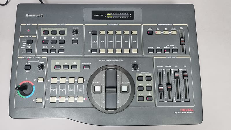 PanasonicデジタルAVミキサーWJ-AVE7 中古ジャンク扱い Panasonic Wj