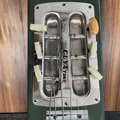 Guyatone  HG-96C Lap Steel Guitar 1960's Vintage - Green image 3