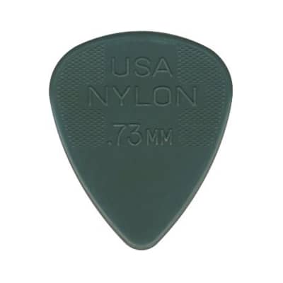 72-Count Jim Dunlop USA 44R.73 Nylon Standard Pack 0.73mm Grey Guitar Picks