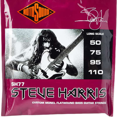 Rotosound SH77 Steve Harris Signature 4-String Bass Guitar Set .50-110 image 3