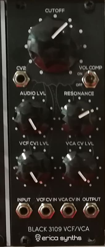 Erica Synths Black 3109 VCF/VCA