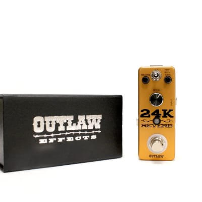Outlaw 24K Reverb Guitar Pedal OPEN BOX image 3
