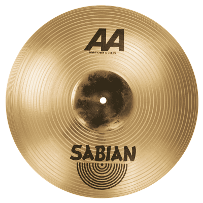 Sabian 17" AA Metal Crash Cymbal 2012 - 2018
