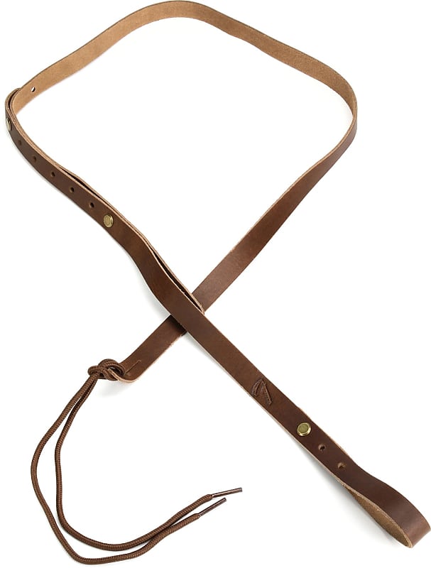 Fender Paramount Brown Leather Banjo Strap model # 0990614021