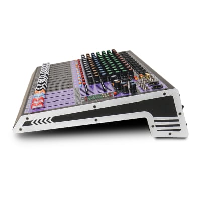 TRITON-TX1202 | 12-Channel Professional Audio Mixer with 99 DSP, USB MP3 Bluetooth, Dual 7-band EQ, 48V Phantom Power & Mute, Recording image 3