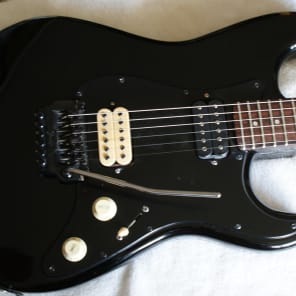 Fender MIJ Contemporary Stratocaster model 27 4200 1984-1987 Black image 2