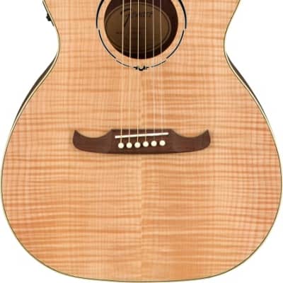 Fender FA-235E Concert Acoustic Electric Guitar, Laurel FB, Natural image 2