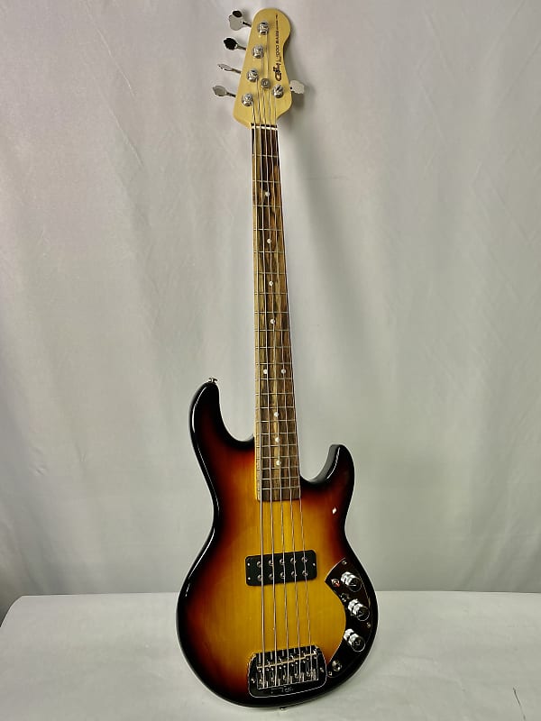 G&L Series 750 CLF-Research L-1000 5-String Bass 3-Tone Sunburst Urethane image 1