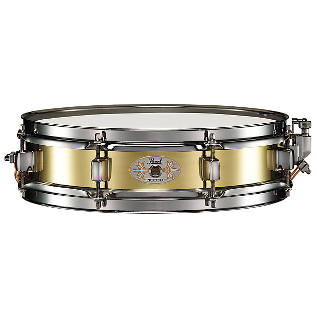 Pearl B1330 13x3" Brass Piccolo Snare Drum image 1