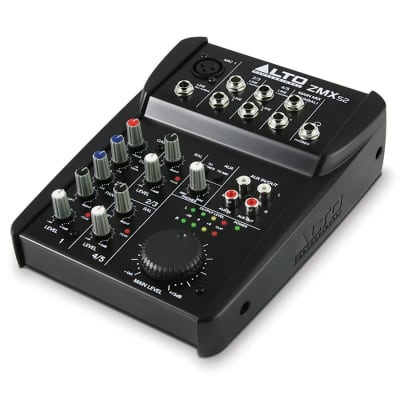 Alto Professional Zephyr ZMX52 5-Channel 2-Bus Analog Mixer