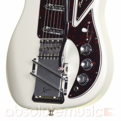 Burns Hank Marvin 40th Anniversary Electric Guitar, White w | Reverb