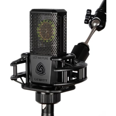 Lewitt LCT 440 PURE Large-Diaphragm Cardioid Condenser Microphone (Black) 1117969 image 3