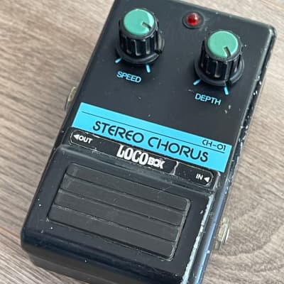 Loco Box CH-01 Stere Chorus 1980 - Black / Blu for sale