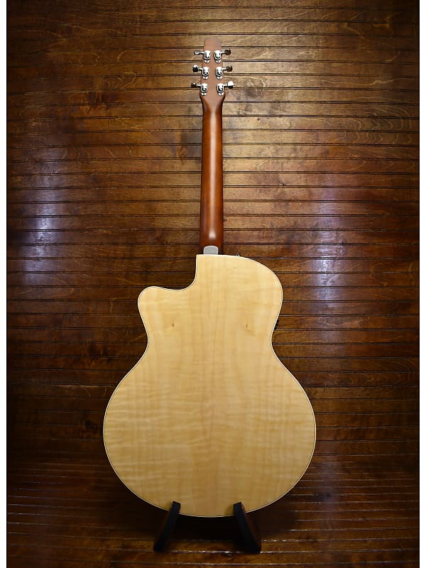 Seagull Performer CW Mini Jumbo Flame Maple QIT | Reverb