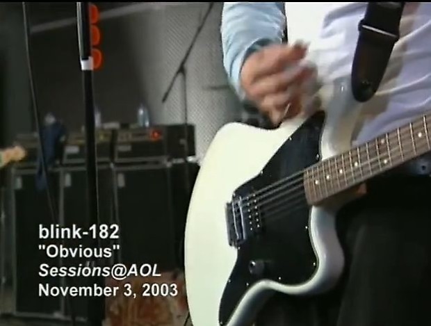 Warmoth Fender Tom Delonge Replica Hardtail Jazzmaster | Reverb