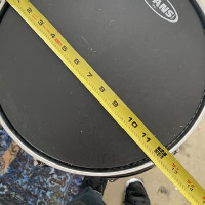 Pearl Export 12x9" Rack Tom Black 1990s image 5