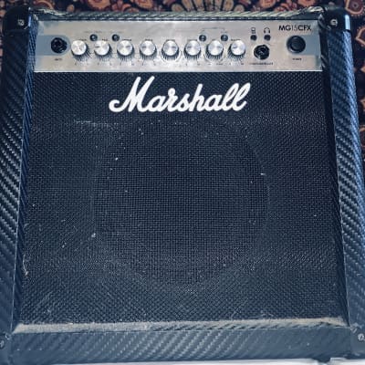 Marshall Amp MG15CFX Black/Carbon 40W image 1