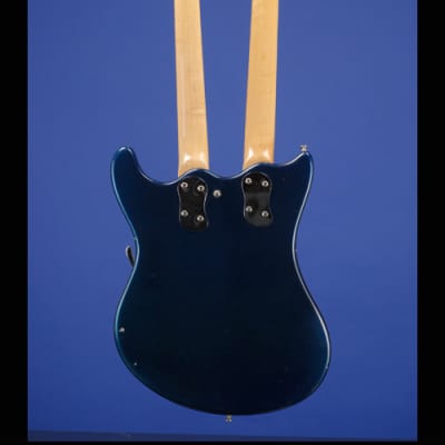 Mosrite Joe Maphis Model Double-Neck 6/12 String 1966 Ink Blue image 3