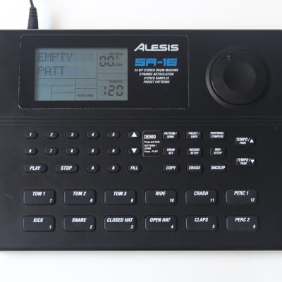 Alesis SR-16 Drum Machine 2010s - Black