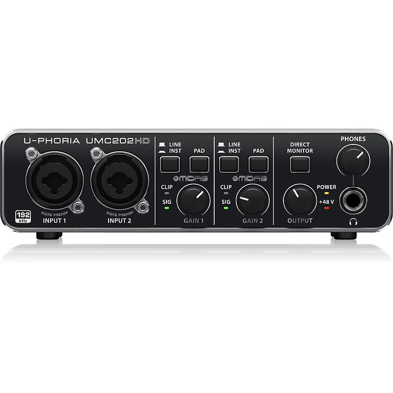 DTM・DAW U-PHORIA UMC202HD Behringer | Product | UMC202HD