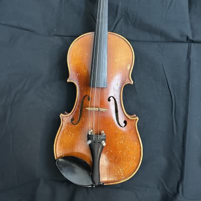 Vintage 1967 E R Pfretzschner Antonius Stradivarius 22" 3/4 Violin Mittenwald OBB image 2