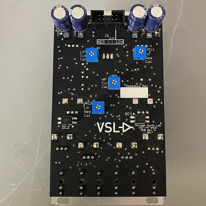 Vintage Synth Lab - VCF-74 MK2 Eurorack Dual Filter module