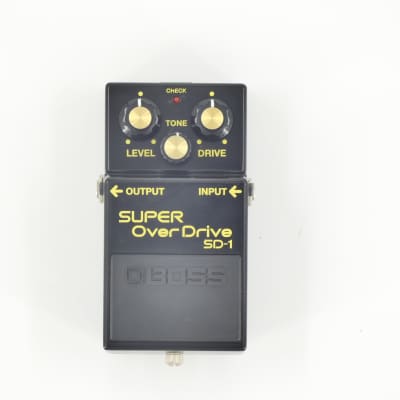 Boss SD-1 40th Anniversary Limited Edition Super Overdrive