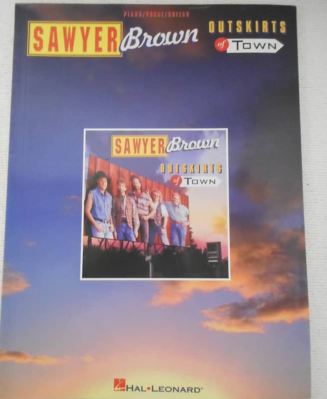 Hal Leonard Sawyer Brown "Outskirts Of Town" Songbook 1994 | Reverb