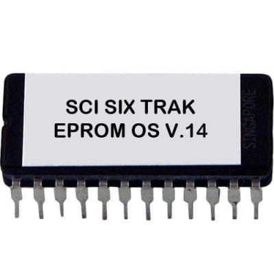 Sci Sequential Circuits Six TRAK EPROM OS ver 14 firmware update upgrade Sixtrak Rom