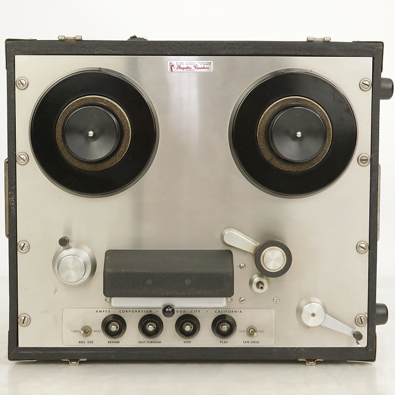 Ampex 600 1950's Reel to Reel Tape Recorder