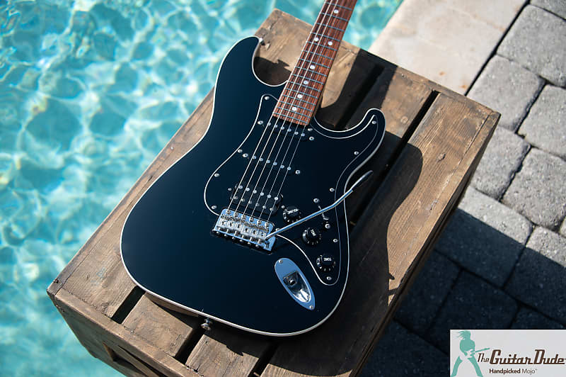 2019 Fender Japan Aerodyne Stratocaster - Black - Made in Japan
