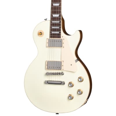 Gibson Les Paul Standard 60s Plain Top Guitar w/ Gibson Hardshell Case - Classic White for sale