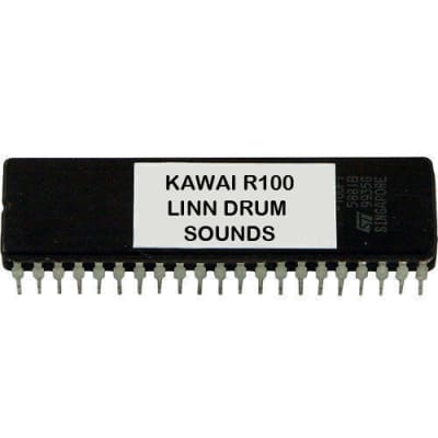 KAWAI R100 and R50 - LINN DRUM LM2 SOUNDS Eprom LINNDRUM R-100 R-50
