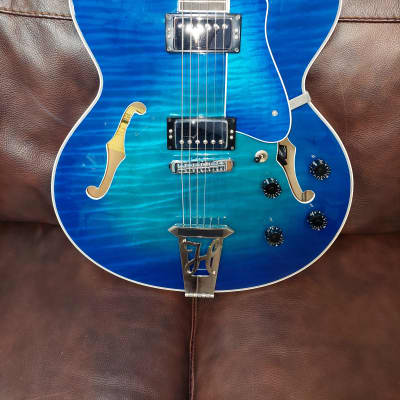 Heritage H-550 Custom 2003 -Rare  Neptune Blue for sale