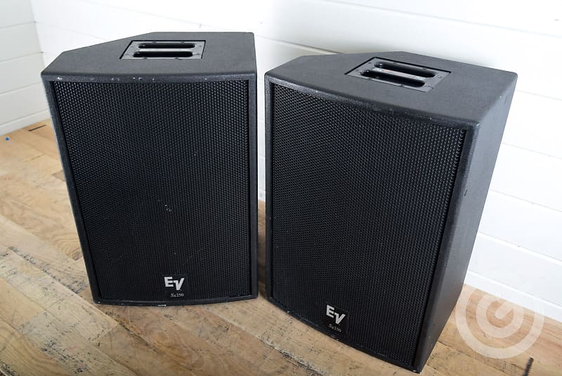 Electro Voice SX250 300 watt Speaker Pair Reverb