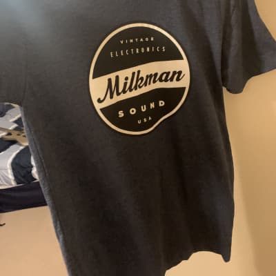 Milkman T shirt small Blue image 1
