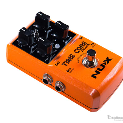 NuX Time Core Deluxe Delay Effects Pedal with 7 Delay Modes image 2