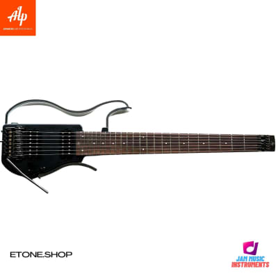 ALP  AD7-201 7-String Electric Guitar Headless Folding Body Travel Guitar image 4