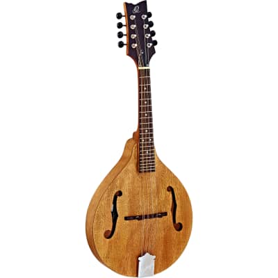 Ortega RMA5NA A-style mandolin, natural image 1