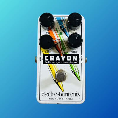electro-harmonix CRAYON オーバードライブ オーバードライブ】Electro-Harmonix からフルレンジ・オーバー