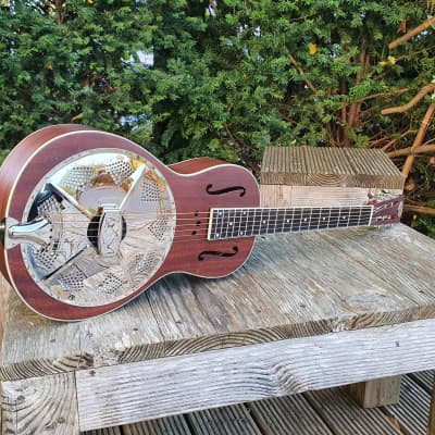 Paramount Little Wing, Mahagoni Single Cone Resonator Gitarre incl. SCC for sale