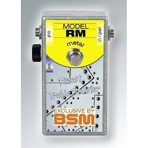 BSM RM-Metal High Gain Booster NEW | Reverb