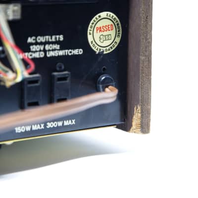 Pioneer SX-525 Stereo Receiver - Working, Repaired - 17W per channel image 8