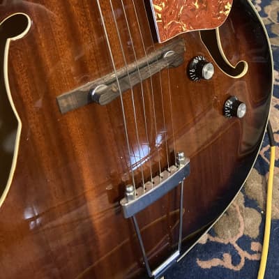 Sweet Mahogany Archtop Jazz Guitar Baby! *Upgraded* Washburn HB15CTSK HB Series Hollowbody image 3
