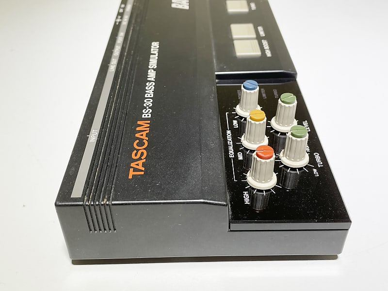 ベース TASCAM BS-30 BASS AMP SIMULATOR Tascam-BS-30-Bass-Amp-