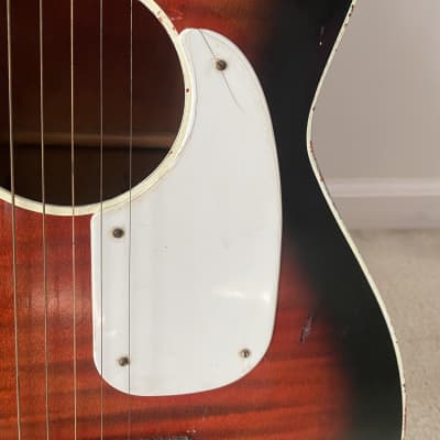 Harmony Stella 1969 - Fender Strat Head,  Brown Sunburst image 6